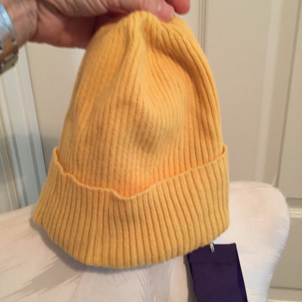 COPY - Ralph Lauren purple label cap NWT cashmere s/m. LAST ONE